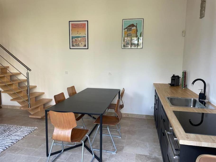 Villa D'Exception A 500 M De La Plage Merville-Franceville-Plage Bagian luar foto