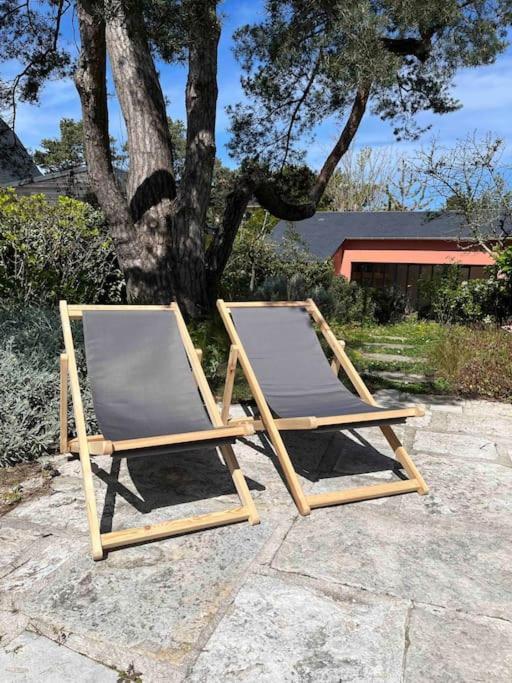 Villa D'Exception A 500 M De La Plage Merville-Franceville-Plage Bagian luar foto